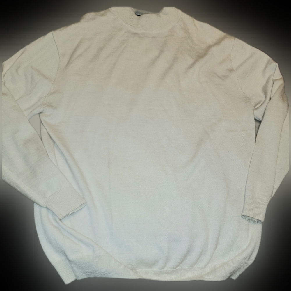 Mens 2XLT Linea Uomo Mock neck sweater